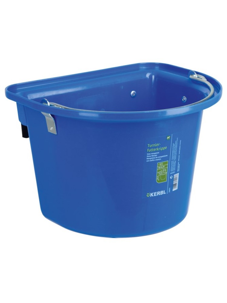 Hanging bracket with carrying handle 12l Kerbl blue Hanging bracket with carrying handle 12l Kerbl blue