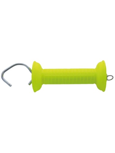 Gate handle large, neon yellow