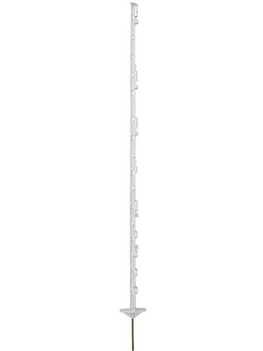 Plastic post with double-sided footrest and fiberglass 1.54m