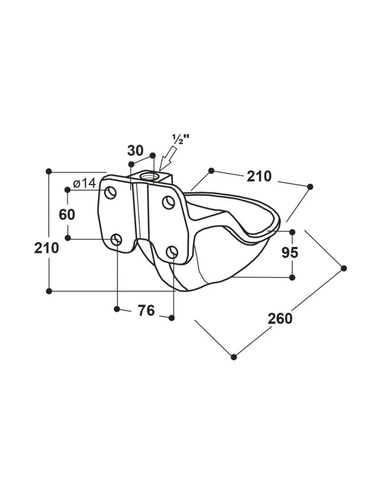 Drinking bowl Suevia 61
