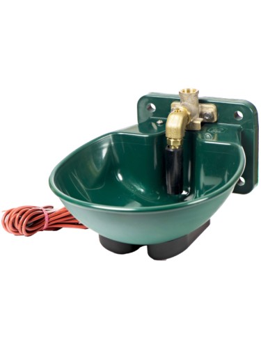 Heated plastic drinker Lister SB 22H RBH with cable 2m 230/66W