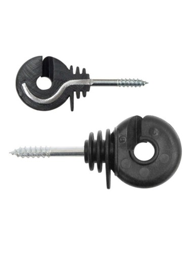 Extra strong ring insulators in a bucket 250 pcs + insulator installation tool