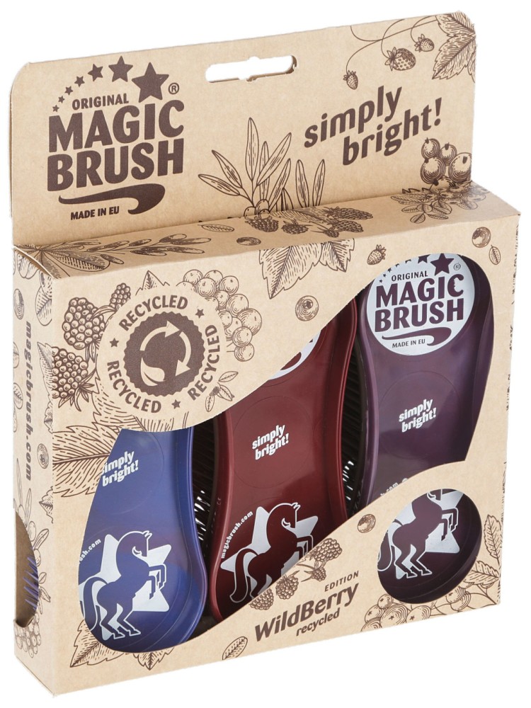 Brush Set Wildberry Recycled MagicBrush