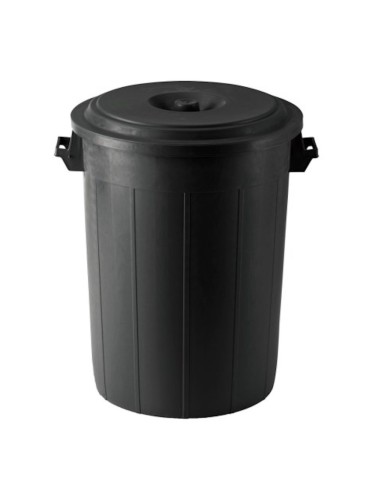 Feed bin 70l Kerbl, black