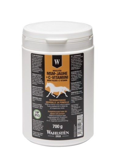 Supplement W-MSM + vitamin C 700g