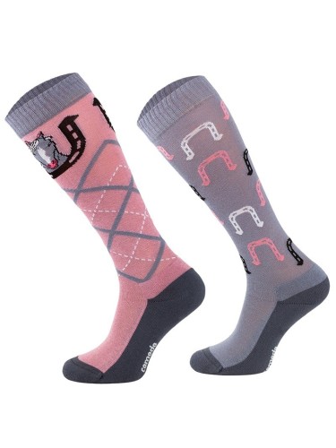 Equestrian socks Horseshoe Wahlstén