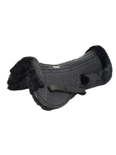 Half pad Elite Sheepskin Black Wahlstén