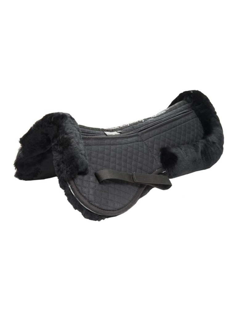 Half pad Elite Sheepskin Black Wahlstén